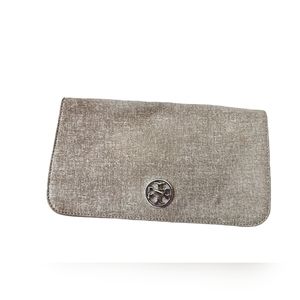 Tory Burch Silver/Grey clutch